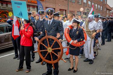 Picture Crew parade Tall Ships Races Esbjerg